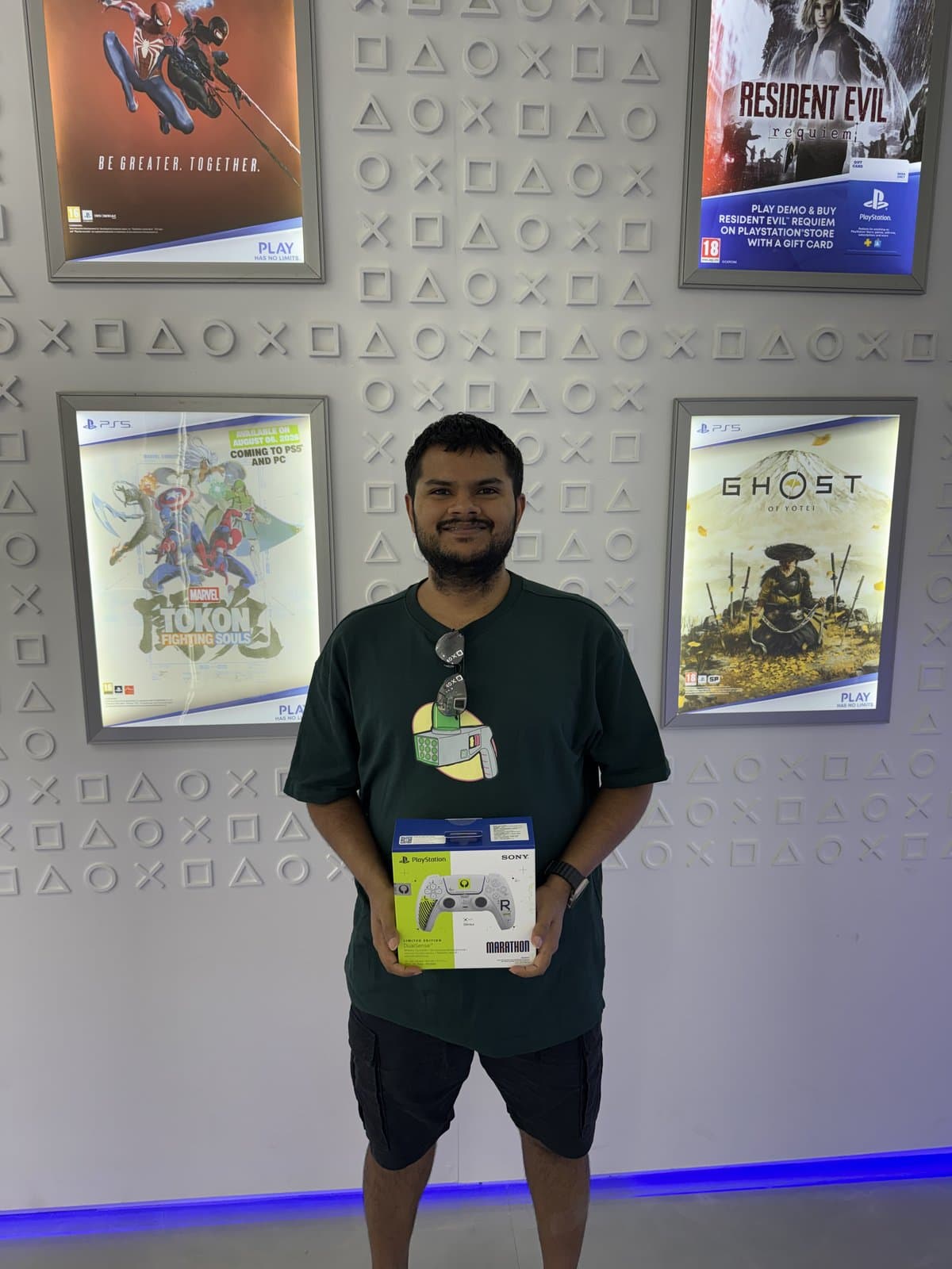 Dhruv snagged the Marathon Limited Edition DualSense