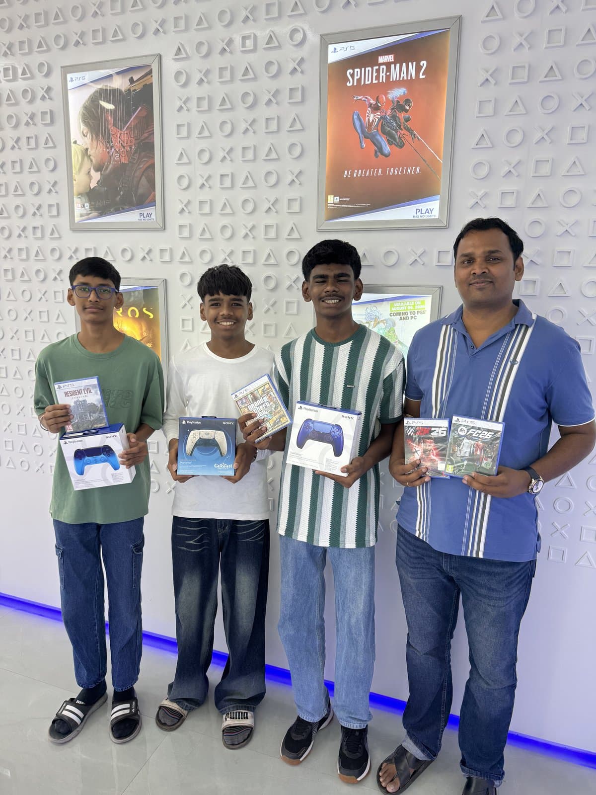 Squad goals — controllers + games for the year