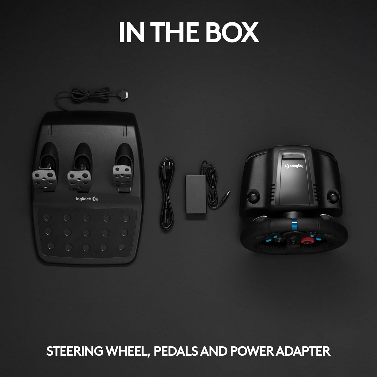 Logitech G29 Driving Force Racing Wheel – product photo · BlueVault Mumbai