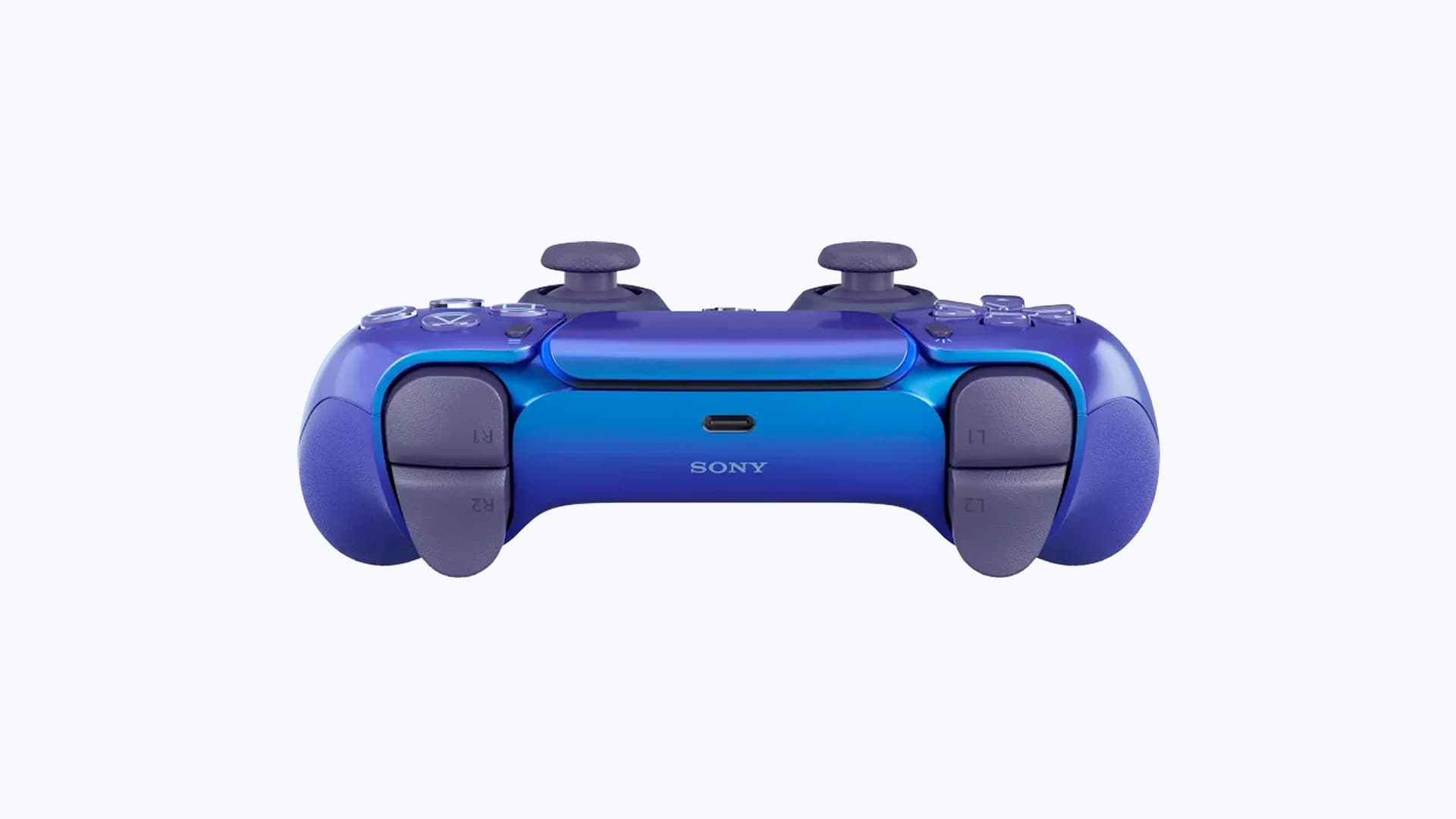 DualSense Chroma Indigo PS5 controller back view