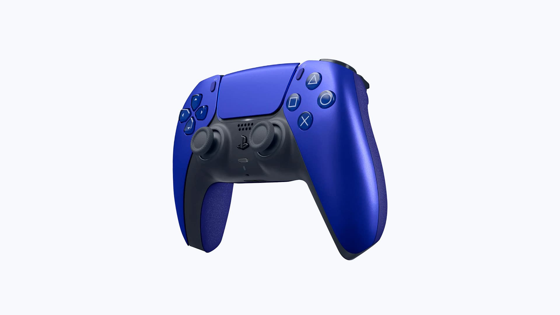 DualSense Cobalt Blue PS5 controller back view