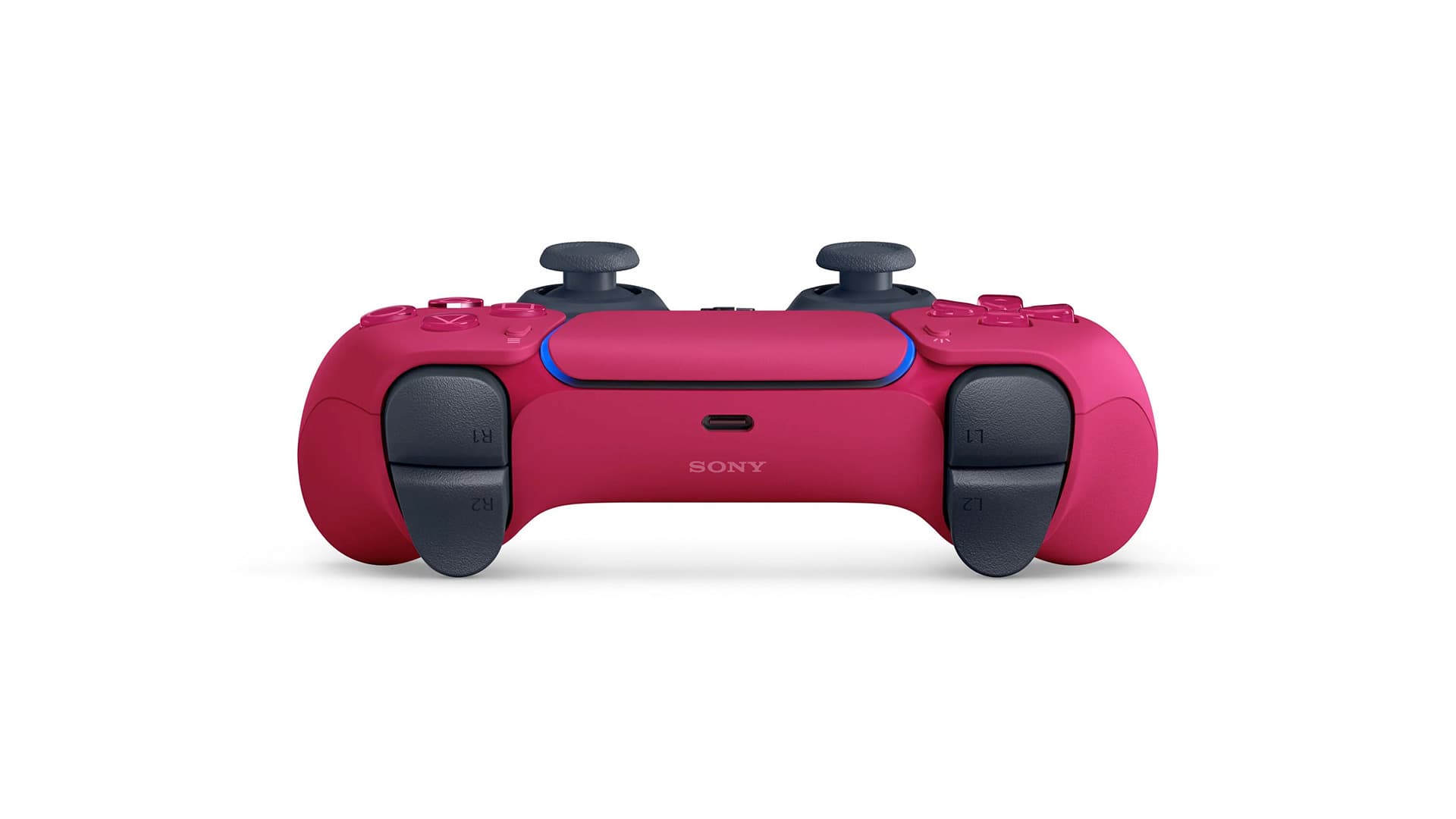 DualSense Cosmic Red PS5 controller back view