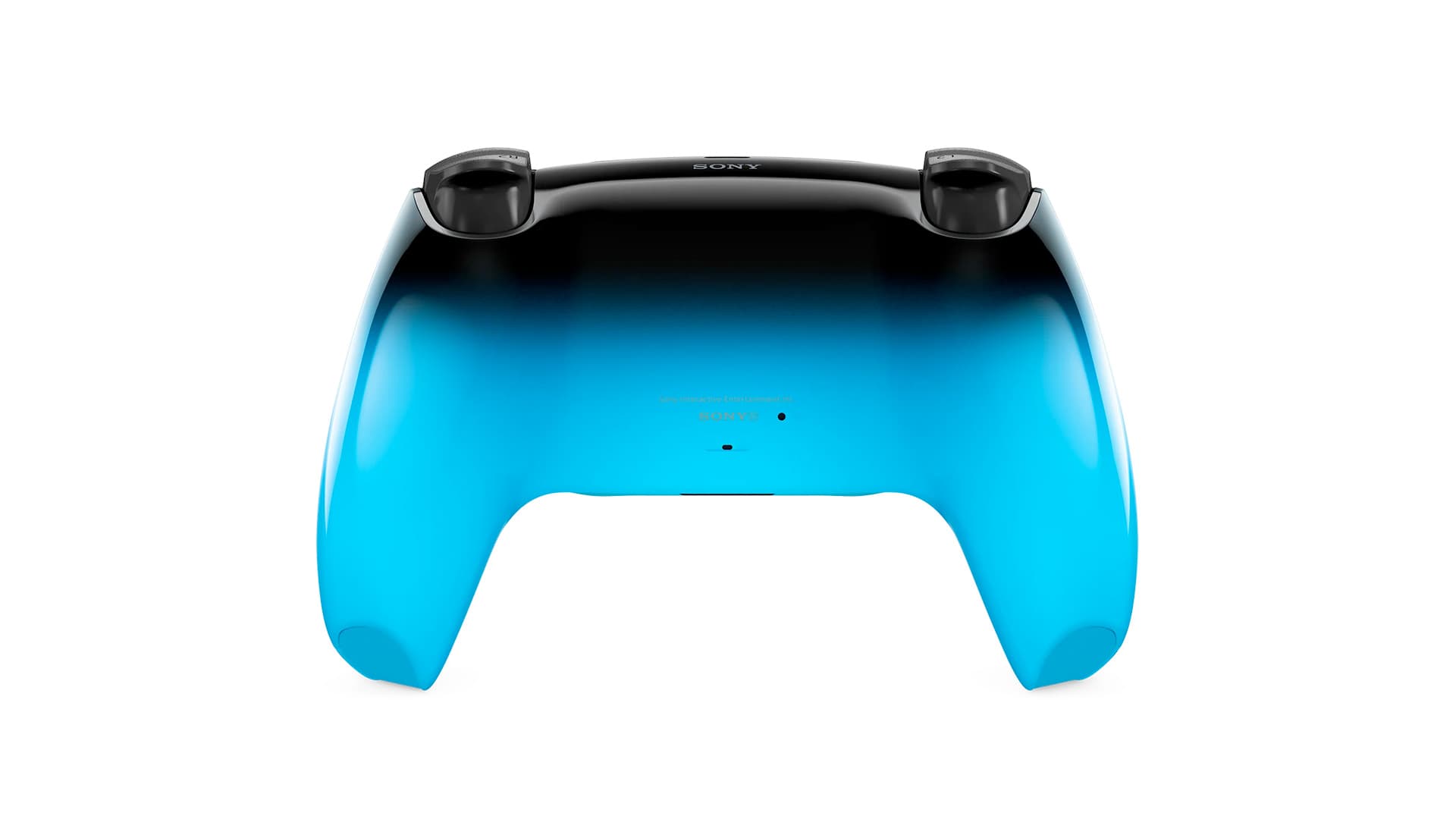 DualSense Rythm Blue PS5 controller touchpad close-up