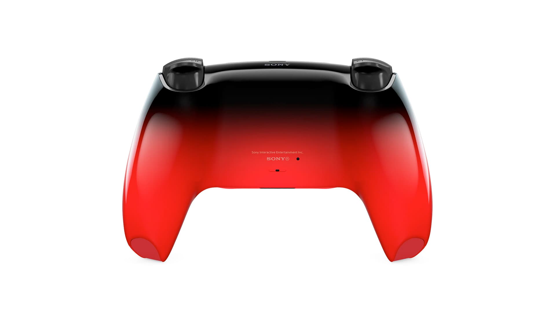 DualSense Techno Red PS5 controller back view