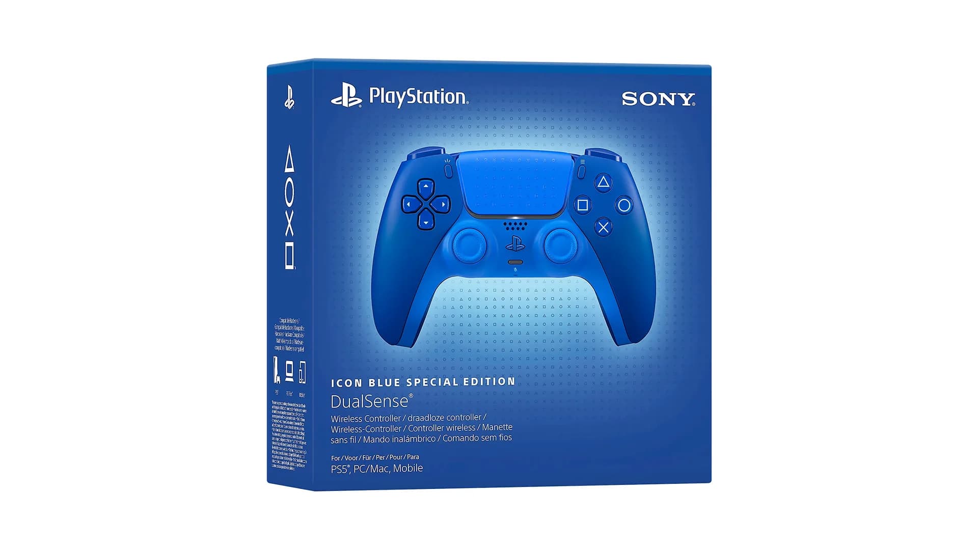 DualSense Icon Blue Controller gameplay – BlueVault Mumbai