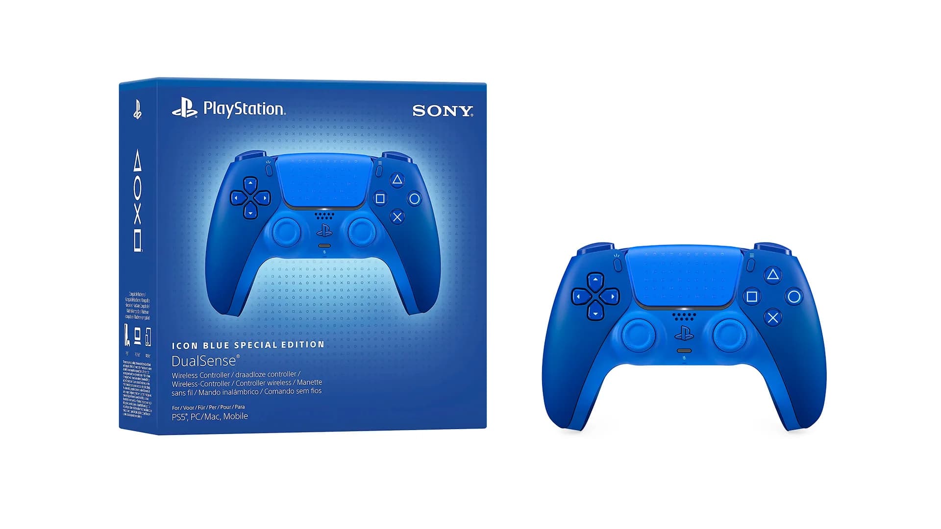 DualSense Icon Blue Controller gameplay – BlueVault Mumbai