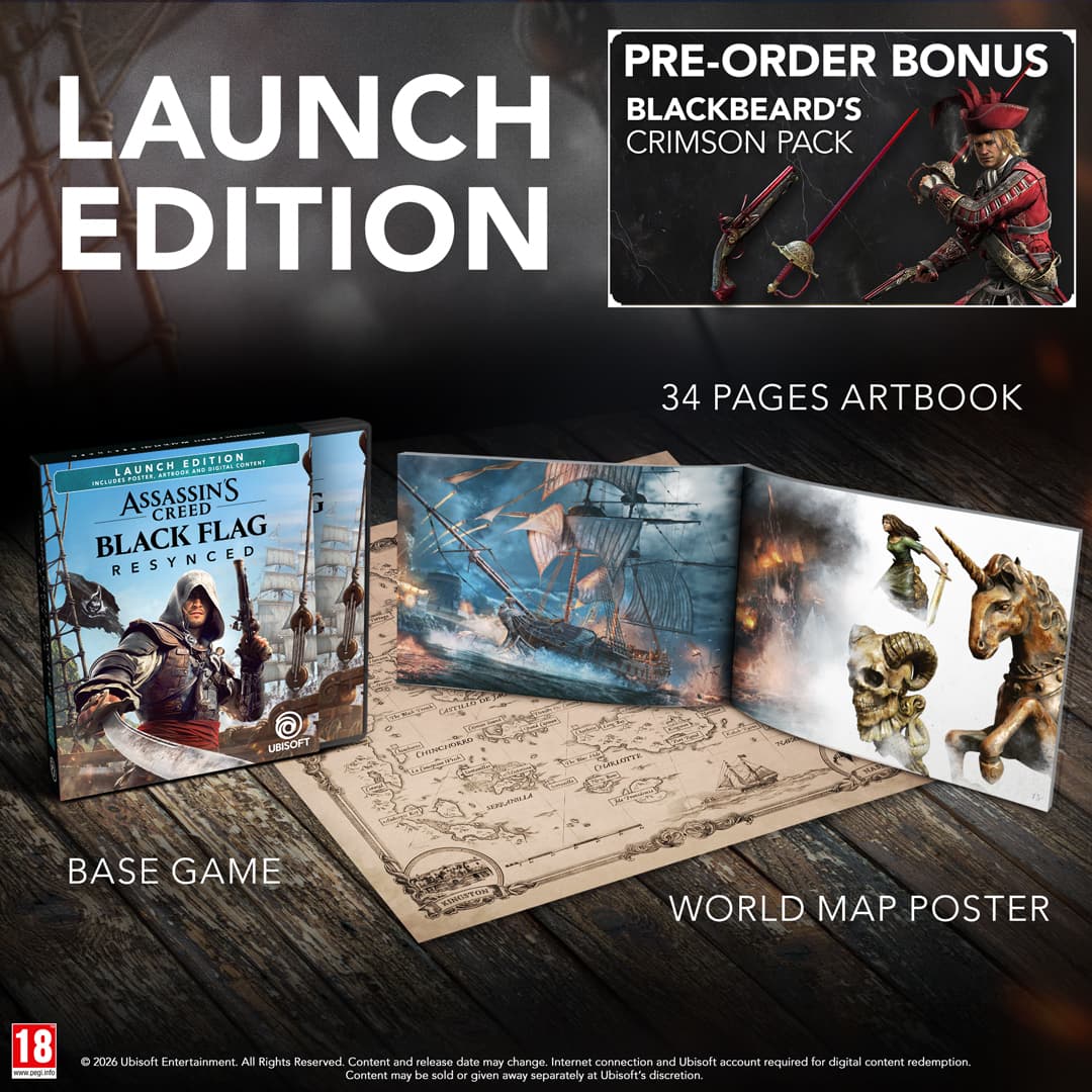 Assassin's Creed Black Flag Resynced PS5 gameplay screenshot – BlueVault Mumbai PS5