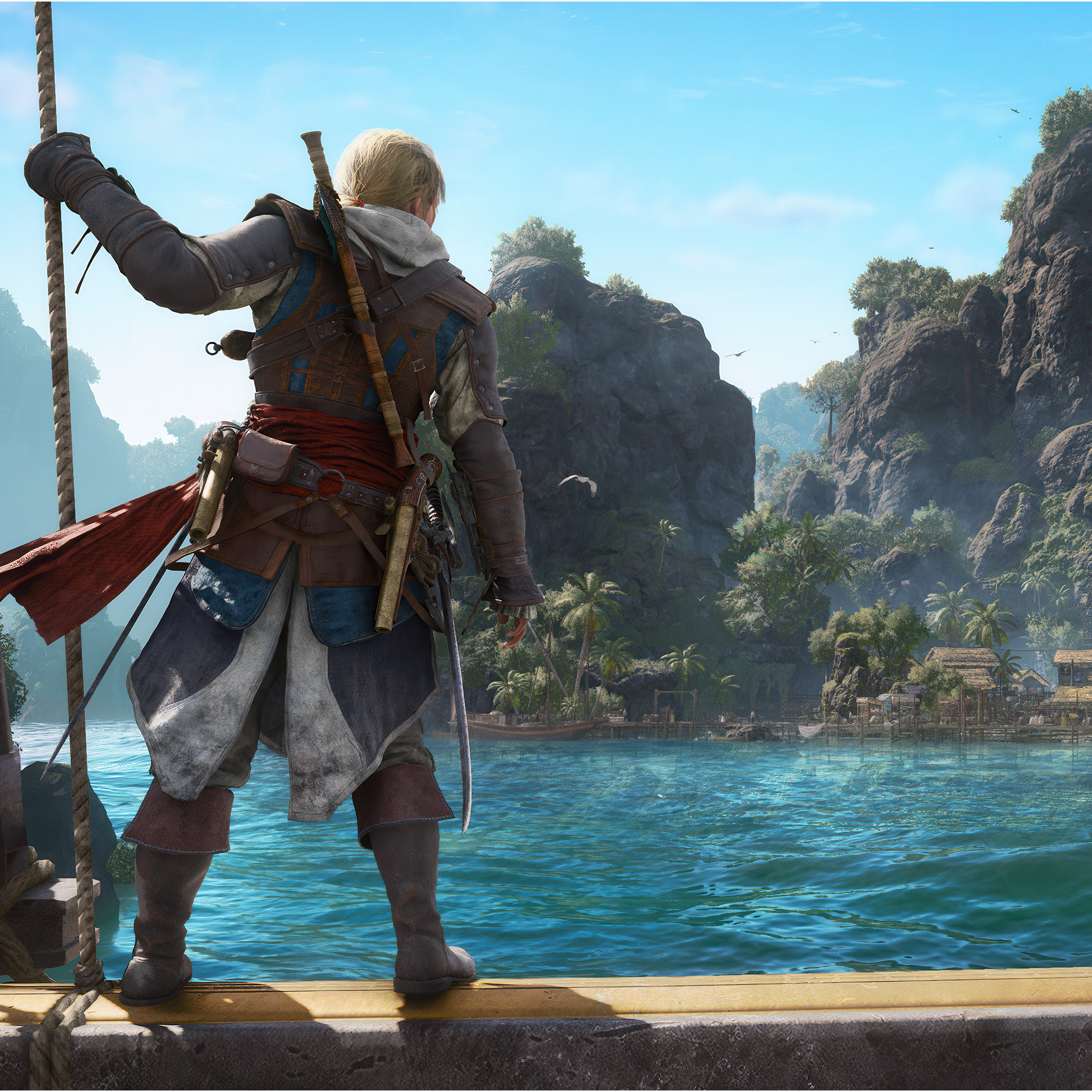 Assassin's Creed Black Flag Resynced PS5 gameplay screenshot – BlueVault Mumbai PS5