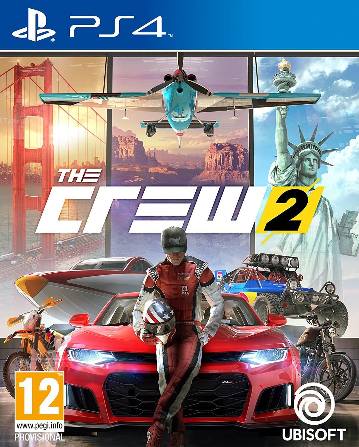 The Crew 2 PS4 game cover – buy at BlueVault Mumbai