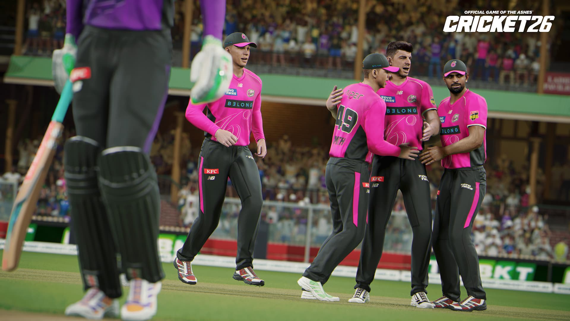 Cricket 26 PS5 bowling gameplay