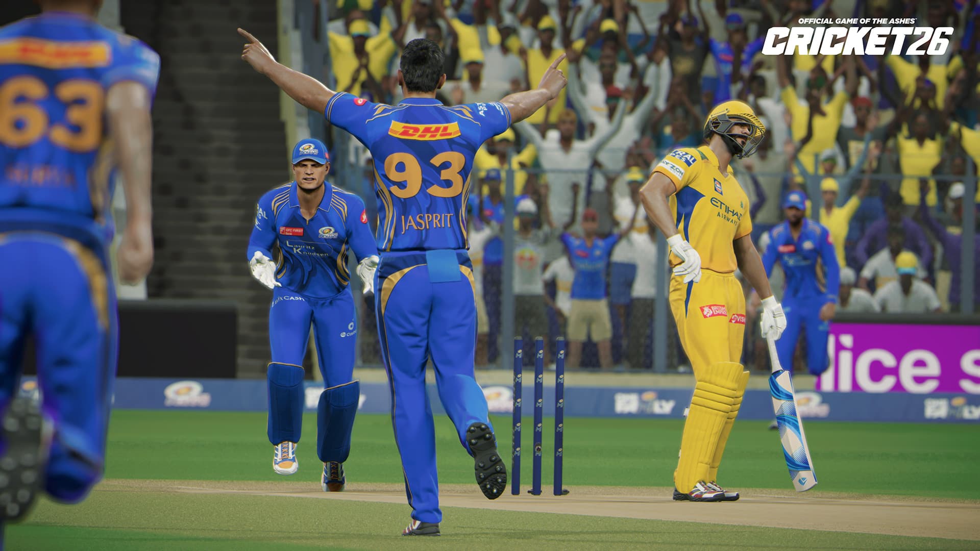 Cricket 26 PS5 game cover art – Big Ant Studios