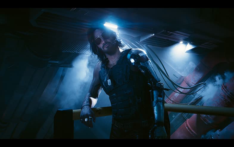 Cyberpunk 2077 PS5 gameplay screenshot – BlueVault Mumbai PS5 disc