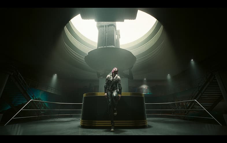 Cyberpunk 2077 PS5 gameplay screenshot – BlueVault Mumbai PS5 disc