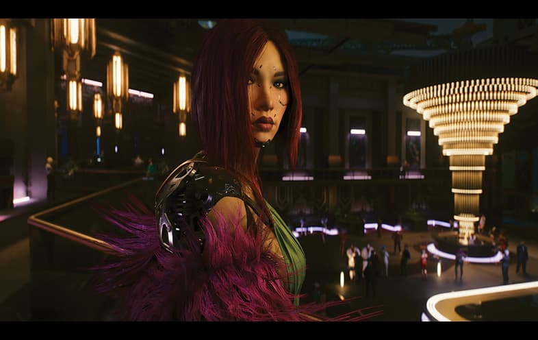 Cyberpunk 2077 PS5 gameplay screenshot – BlueVault Mumbai PS5 disc