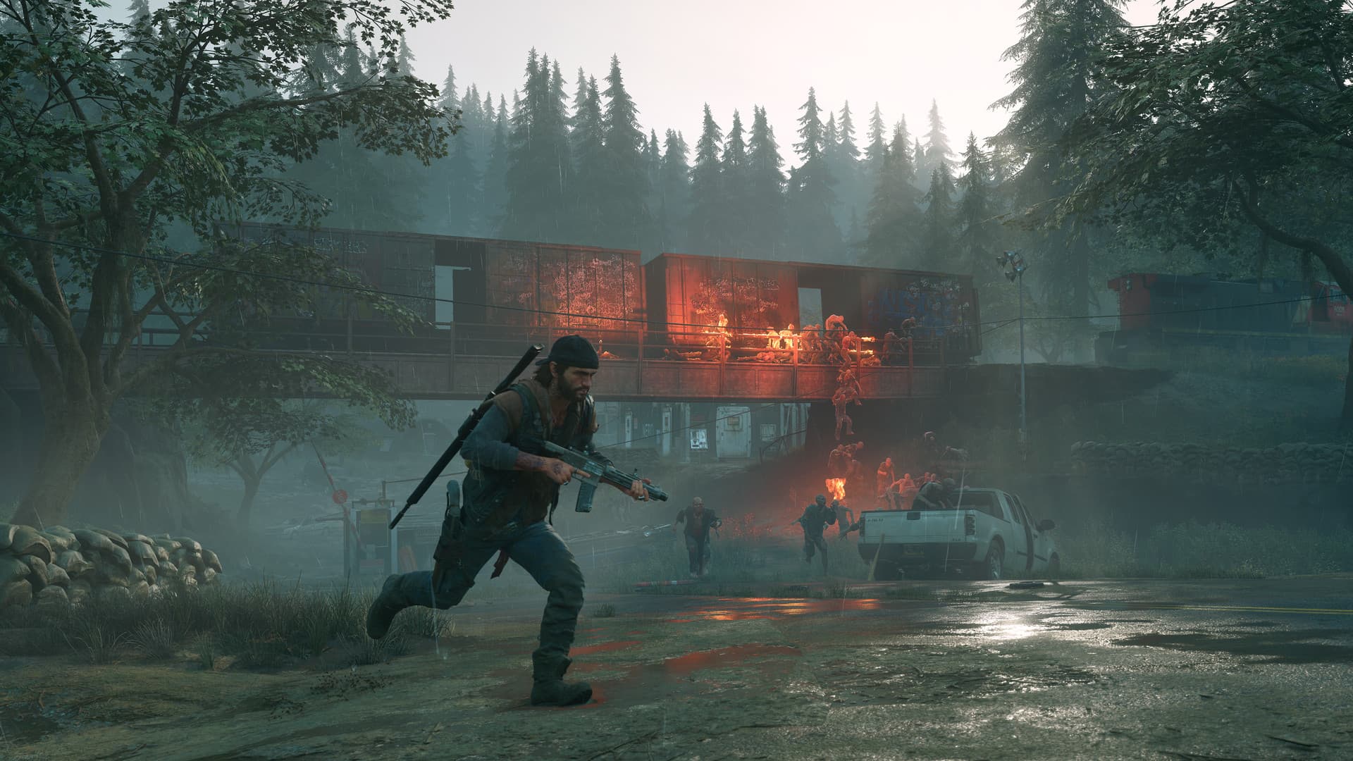 Days Gone PS4 game cover art – Bend Studio
