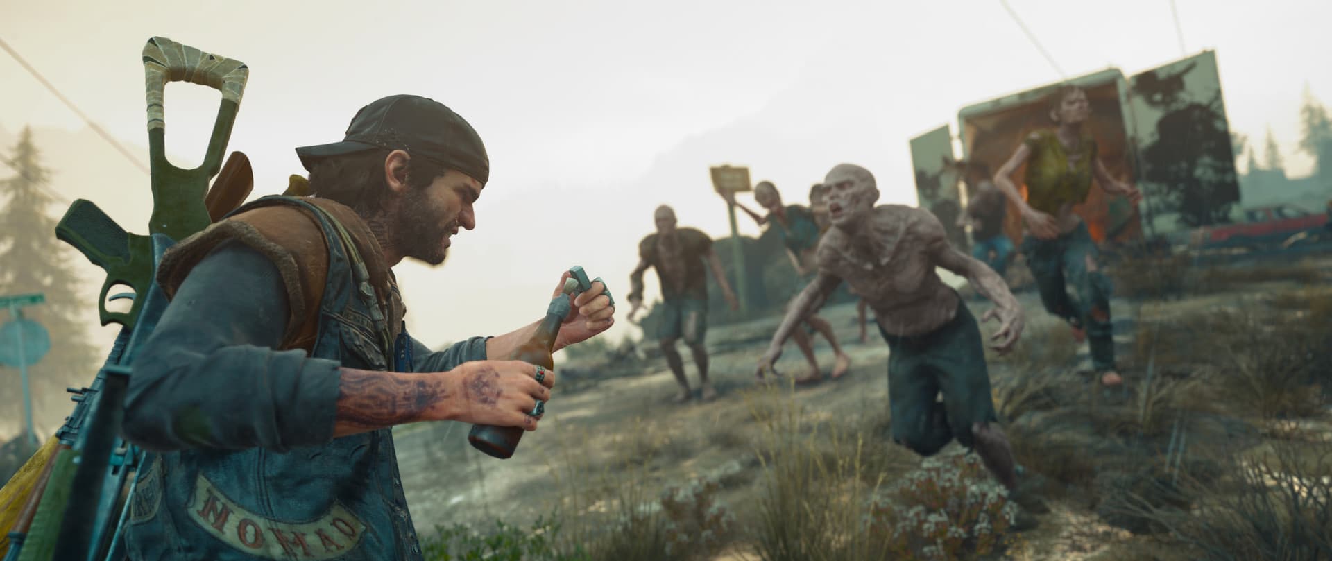 Days Gone PS4 Pacific Northwest open world