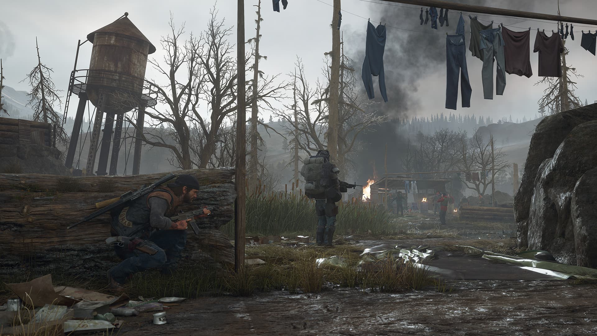 Days Gone PS4 Pacific Northwest setting