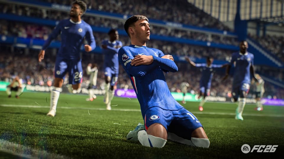 EA Sports FC 26 PS5 football gameplay