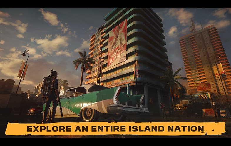 Far Cry 6 PS5 gameplay screenshot – BlueVault Mumbai PS5 disc