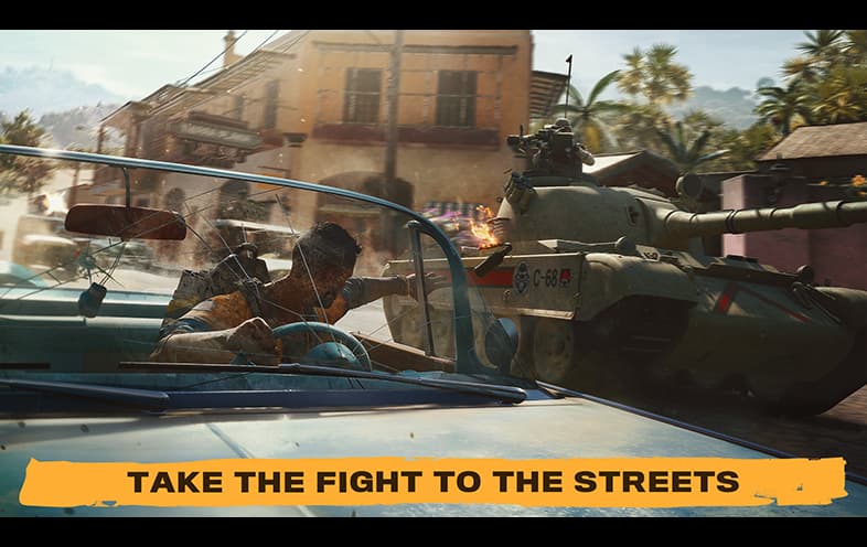 Far Cry 6 PS5 gameplay screenshot – BlueVault Mumbai PS5 disc