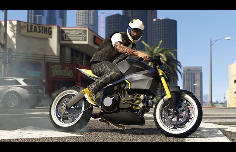 GTA V Premium Edition PS4 gameplay screenshot – BlueVault Mumbai PS4 disc