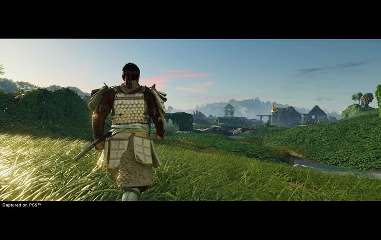 Ghost of Tsushima Director's Cut PS5 gameplay screenshot – BlueVault Mumbai PS5 disc