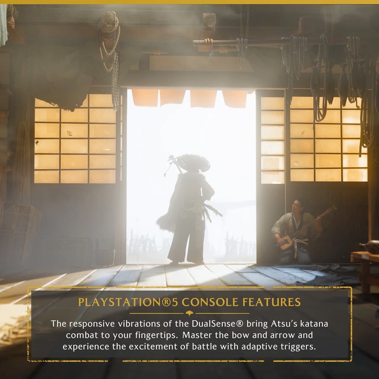 Ghost of Yotei PS5 gameplay screenshot – BlueVault Mumbai PS5 disc