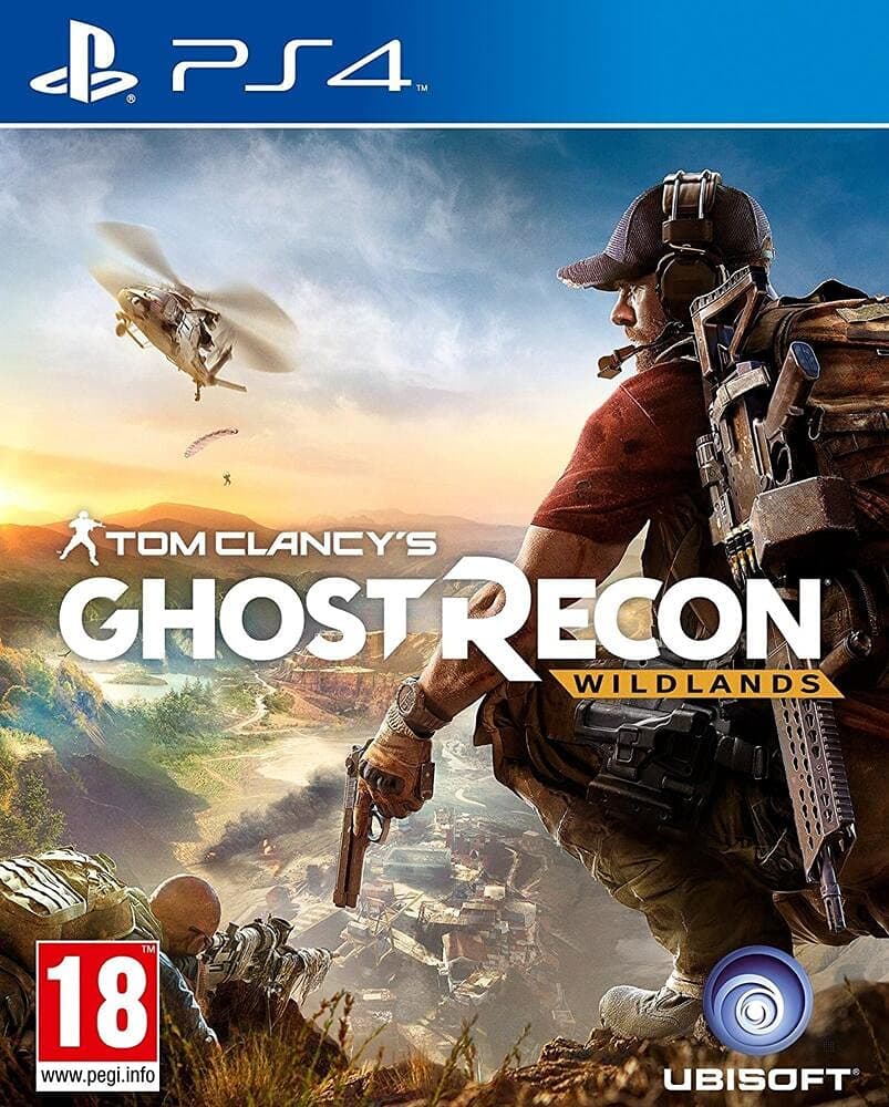 Tom Clancy's Ghost Recon: Wildlands PS4 game cover – BlueVault Mumbai