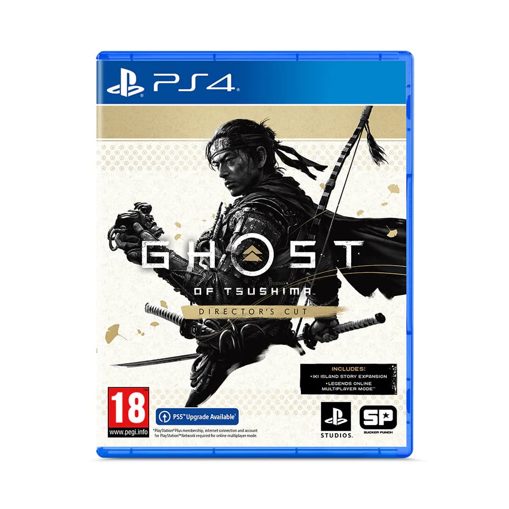 Ghost of Tsushima Director's Cut PS4 game cover – buy at BlueVault Mumbai