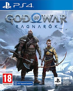 God of War Ragnarok PS4 game cover – buy at BlueVault Mumbai