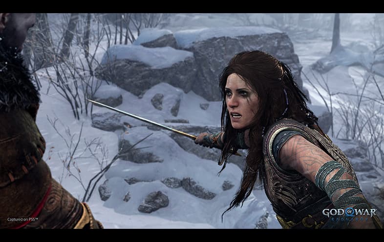 God of War Ragnarok PS4 gameplay screenshot – BlueVault Mumbai PS4 disc