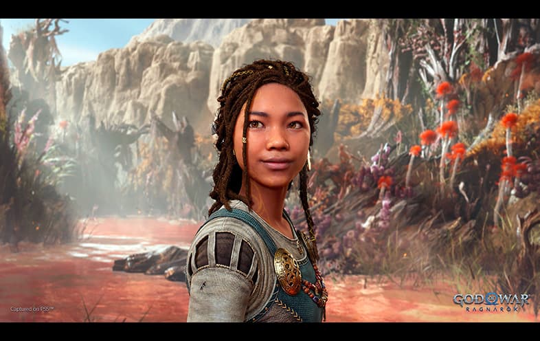 God of War Ragnarok PS4 gameplay screenshot – BlueVault Mumbai PS4 disc