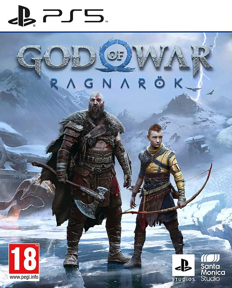 God of War: Ragnarök PS5 game cover – buy at BlueVault Mumbai