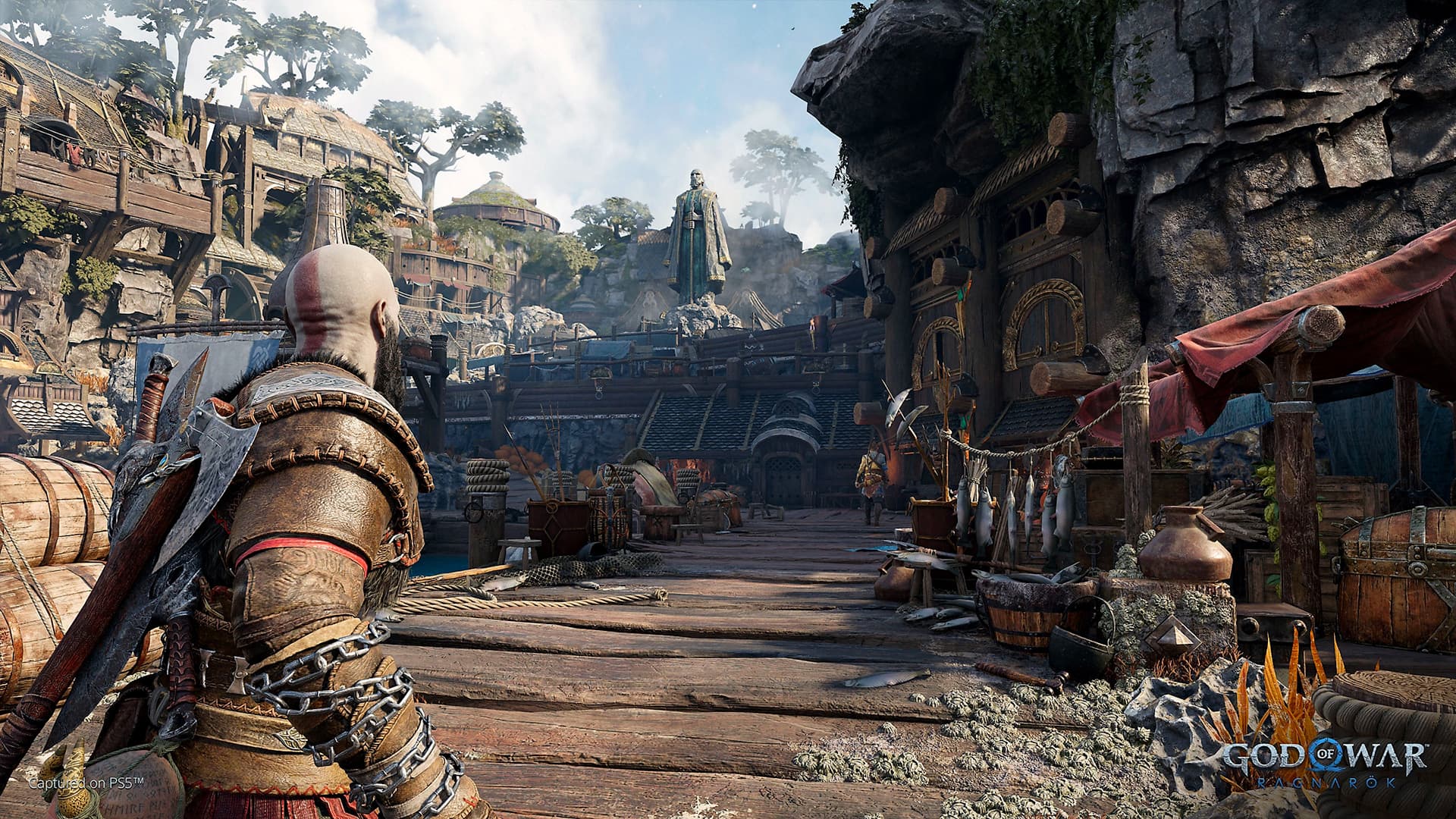 God of War: Ragnarök PS5 gameplay screenshot – BlueVault Mumbai