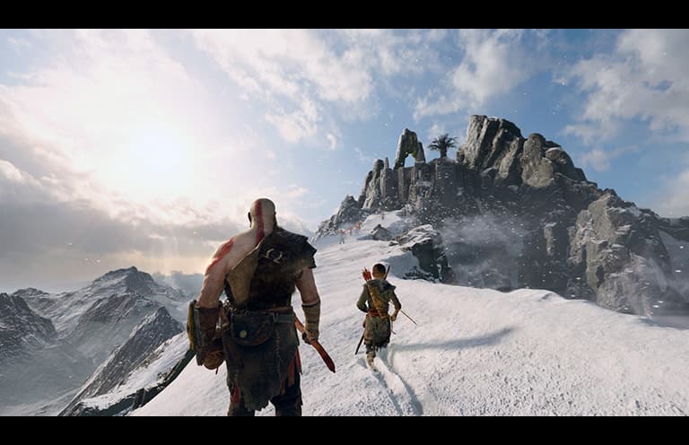 God of War PS4 gameplay screenshot – BlueVault Mumbai PS4 disc