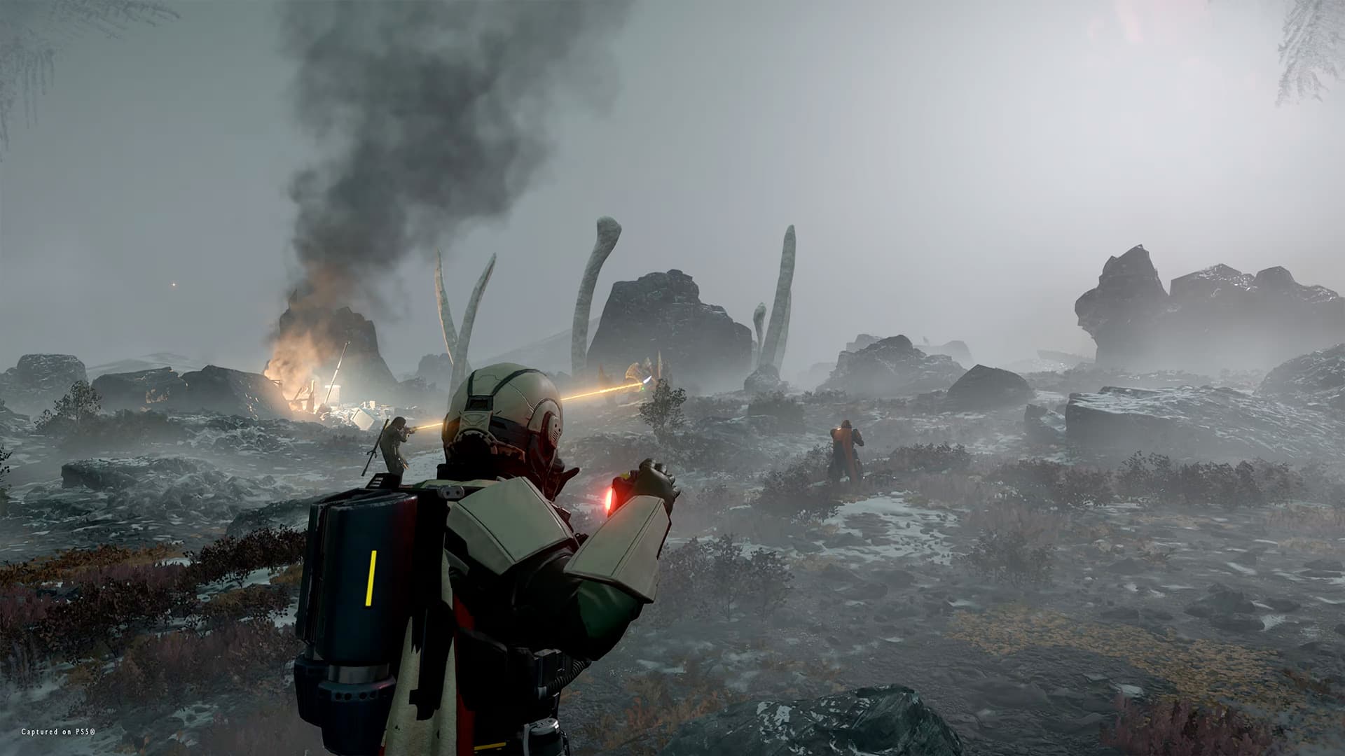 HELLDIVERS 2 PS5 4-player co-op gameplay