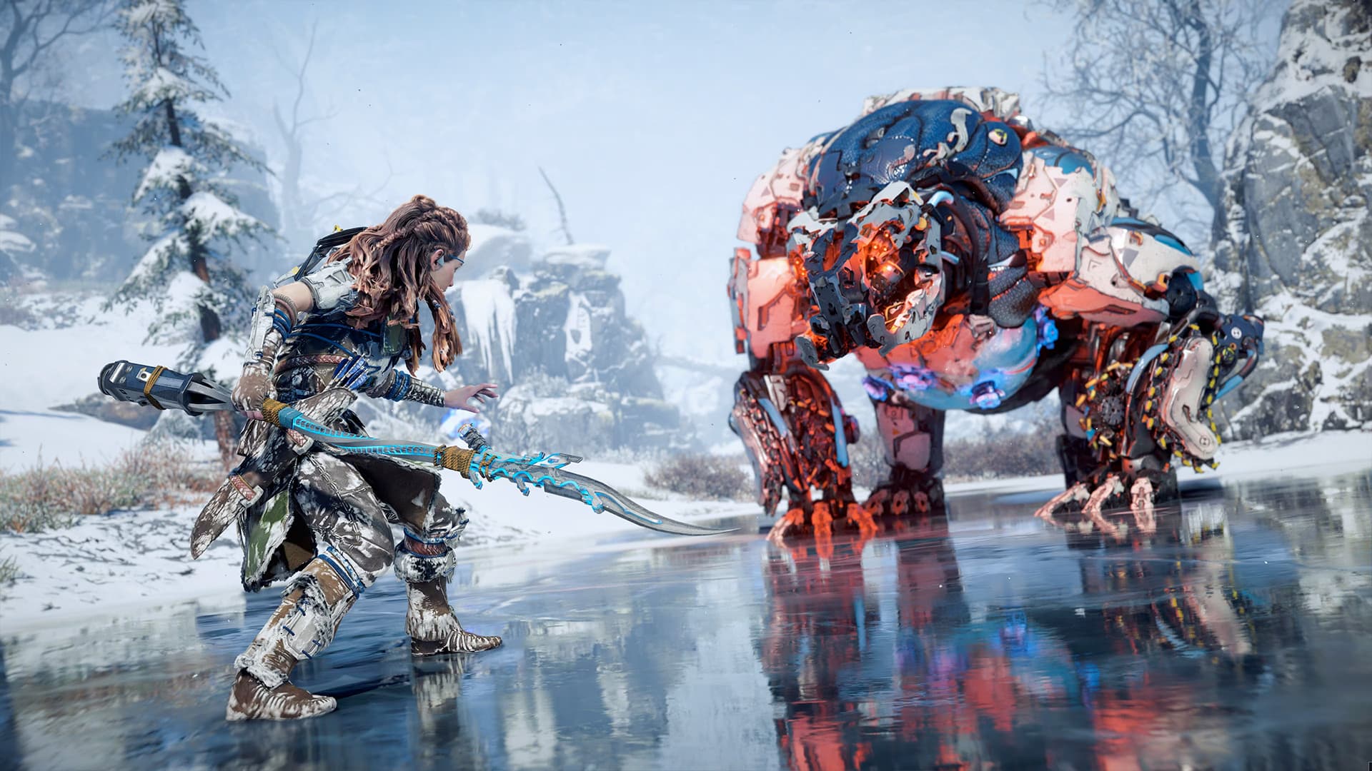 Horizon Zero Dawn Remastered PS5 gameplay screenshot – BlueVault Mumbai PS5 disc