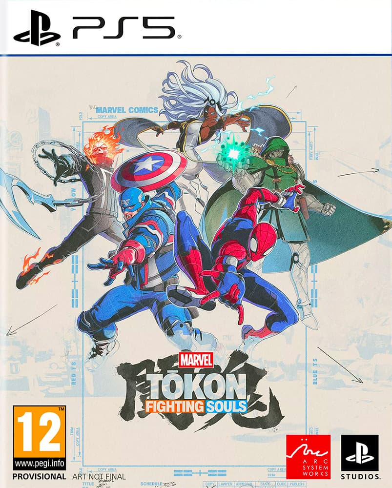 Marvel Tokon: Fighting Souls PS5 game cover – pre-order at BlueVault Mumbai