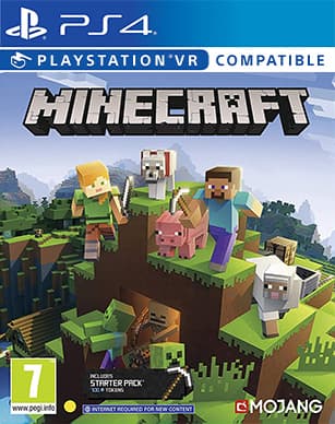 Minecraft Starter Collection PS4 game cover – buy at BlueVault Mumbai