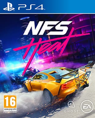 Need for Speed Heat PS4 game cover – buy at BlueVault Mumbai
