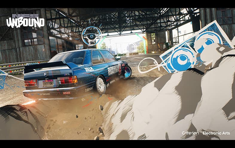 Need for Speed Unbound PS5 gameplay screenshot – BlueVault Mumbai PS5 disc