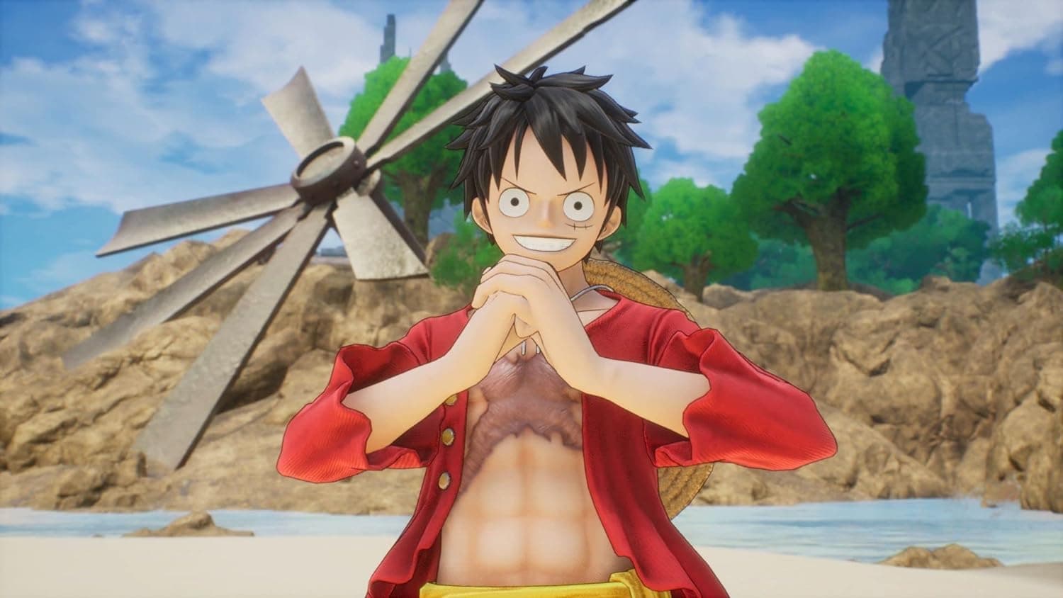 One Piece Odyssey PS5 gameplay screenshot – BlueVault Mumbai PS5 disc