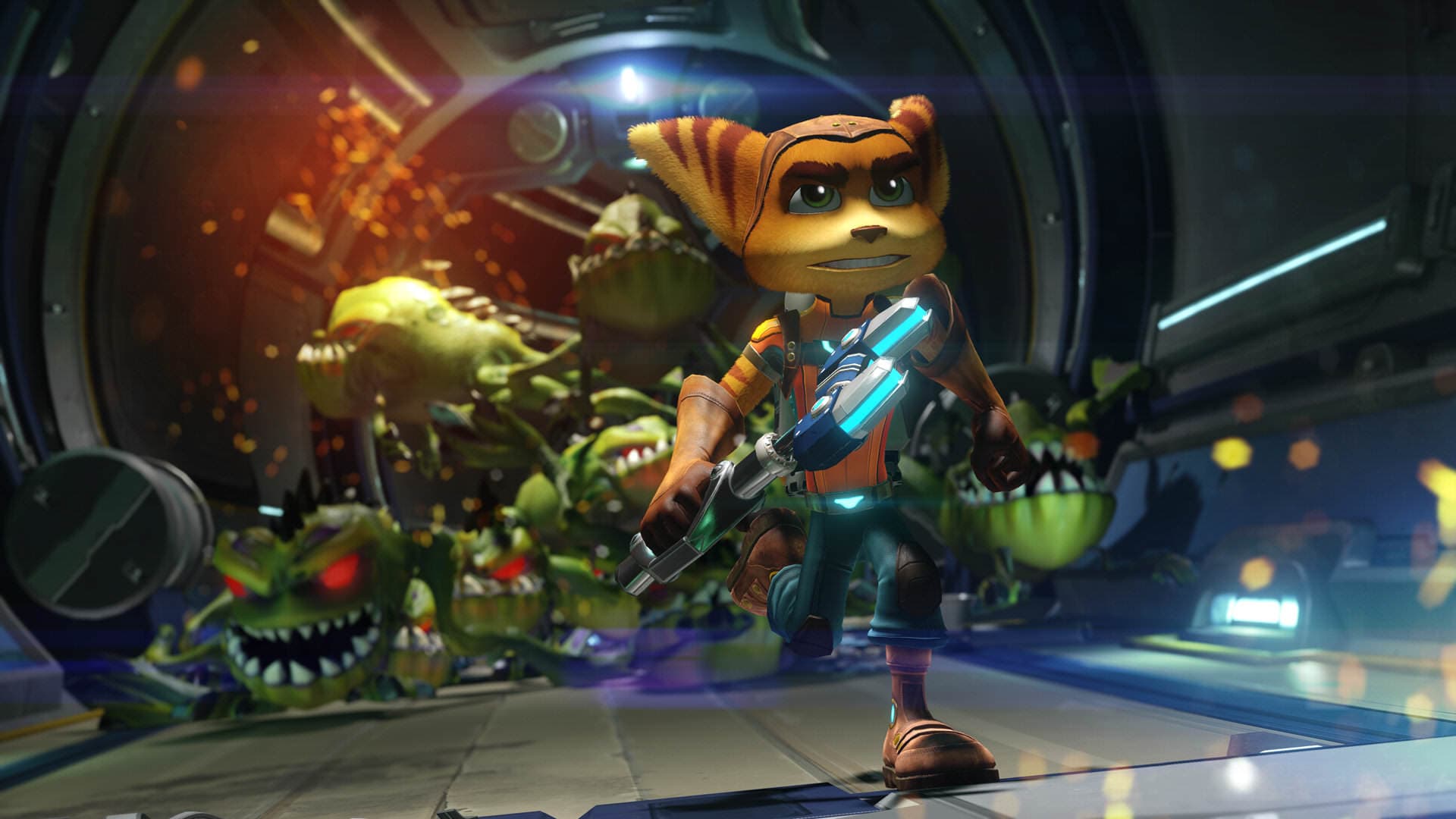 Ratchet & Clank Rift Apart PS5 game cover art – Insomniac Games