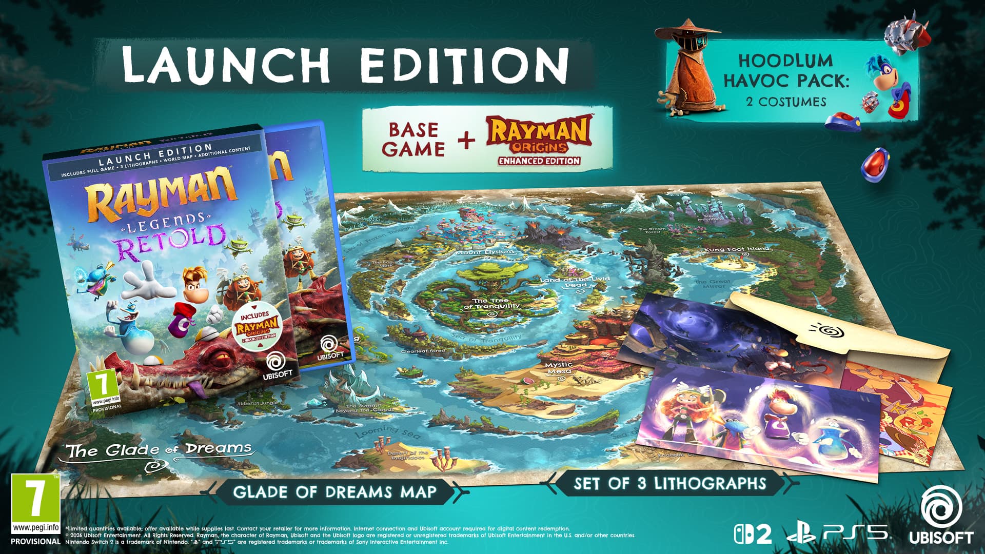 Rayman Legends Retold Launch Edition PS5 gameplay screenshot – BlueVault Mumbai