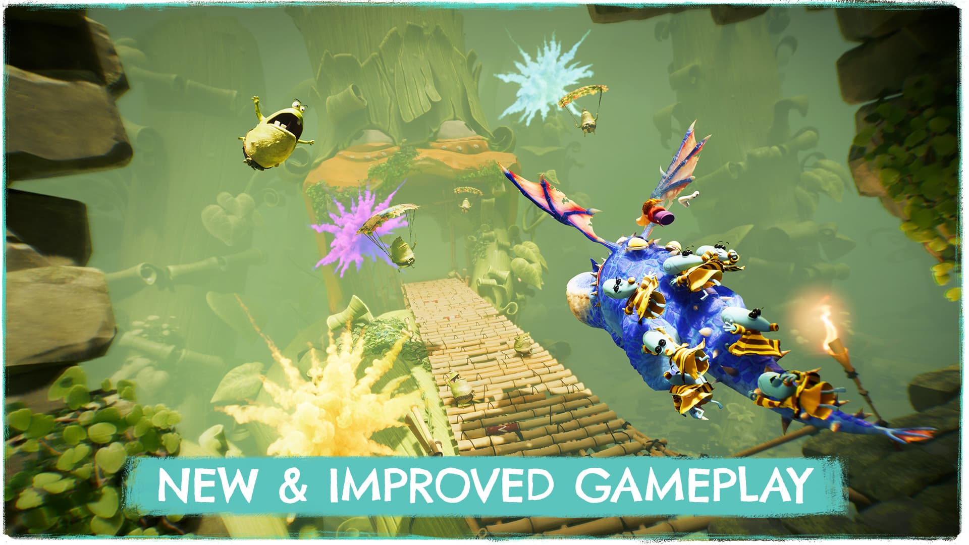 Rayman Legends Retold Launch Edition PS5 gameplay screenshot – BlueVault Mumbai