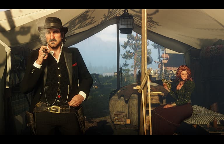 Red Dead Redemption 2 PS4 gameplay screenshot – BlueVault Mumbai PS4 disc