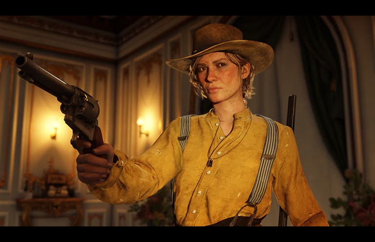 Red Dead Redemption 2 PS4 gameplay screenshot – BlueVault Mumbai PS4 disc