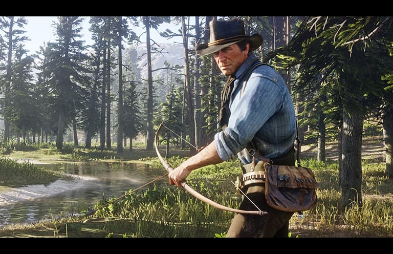 Red Dead Redemption 2 PS4 gameplay screenshot – BlueVault Mumbai PS4 disc