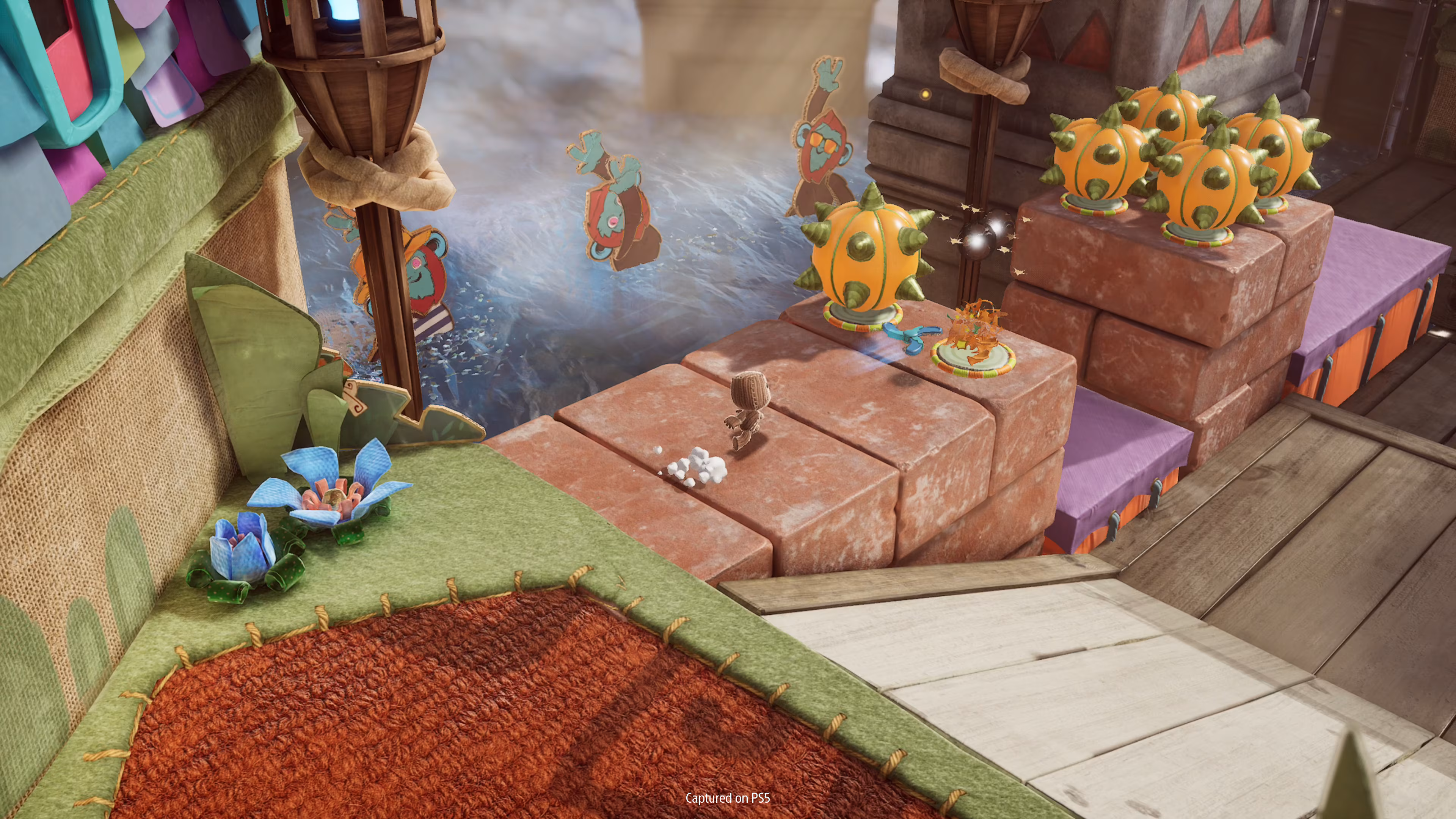 Sackboy A Big Adventure PS4 gameplay screenshot – BlueVault Mumbai