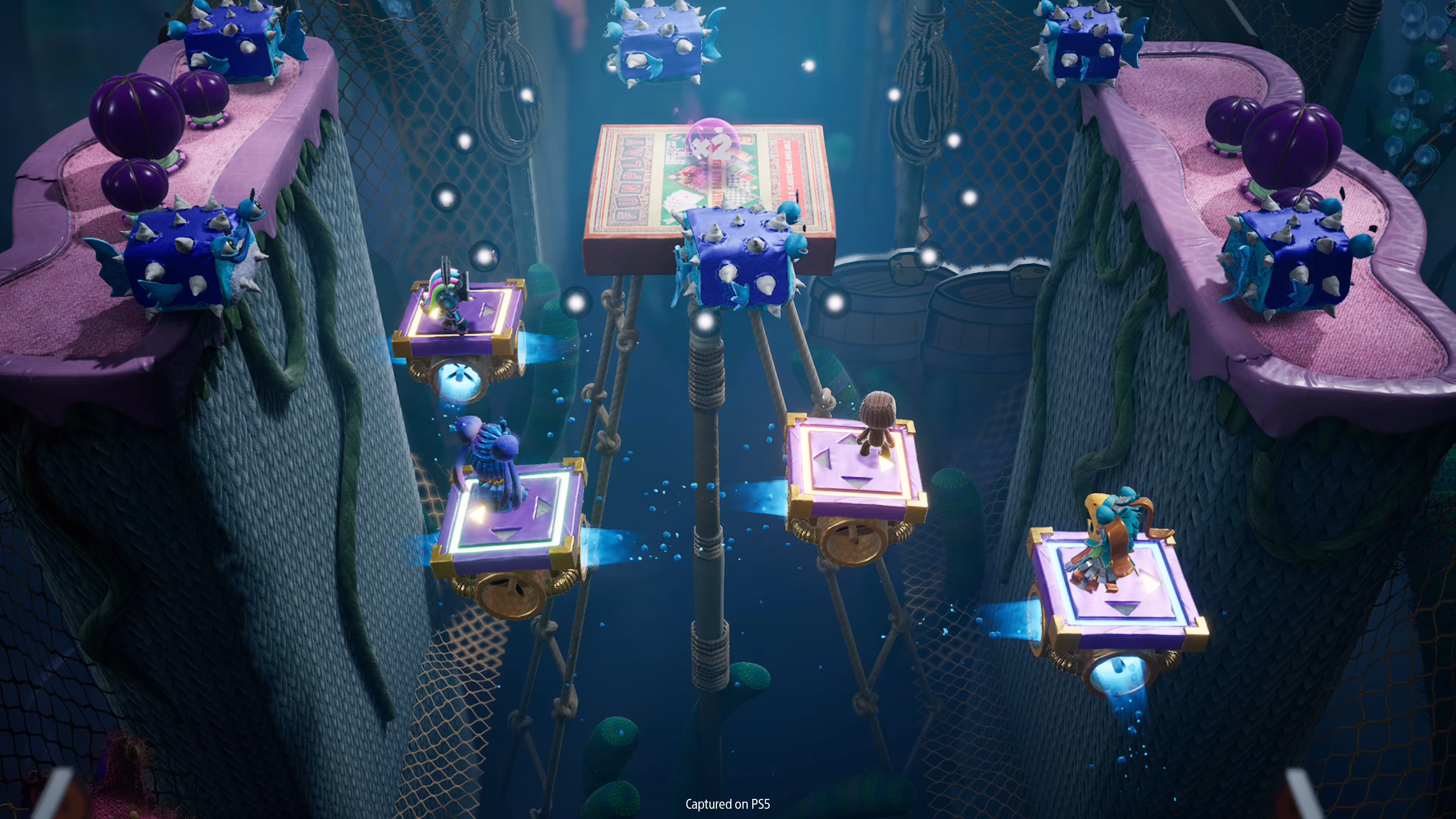 Sackboy A Big Adventure PS4 gameplay screenshot – BlueVault Mumbai